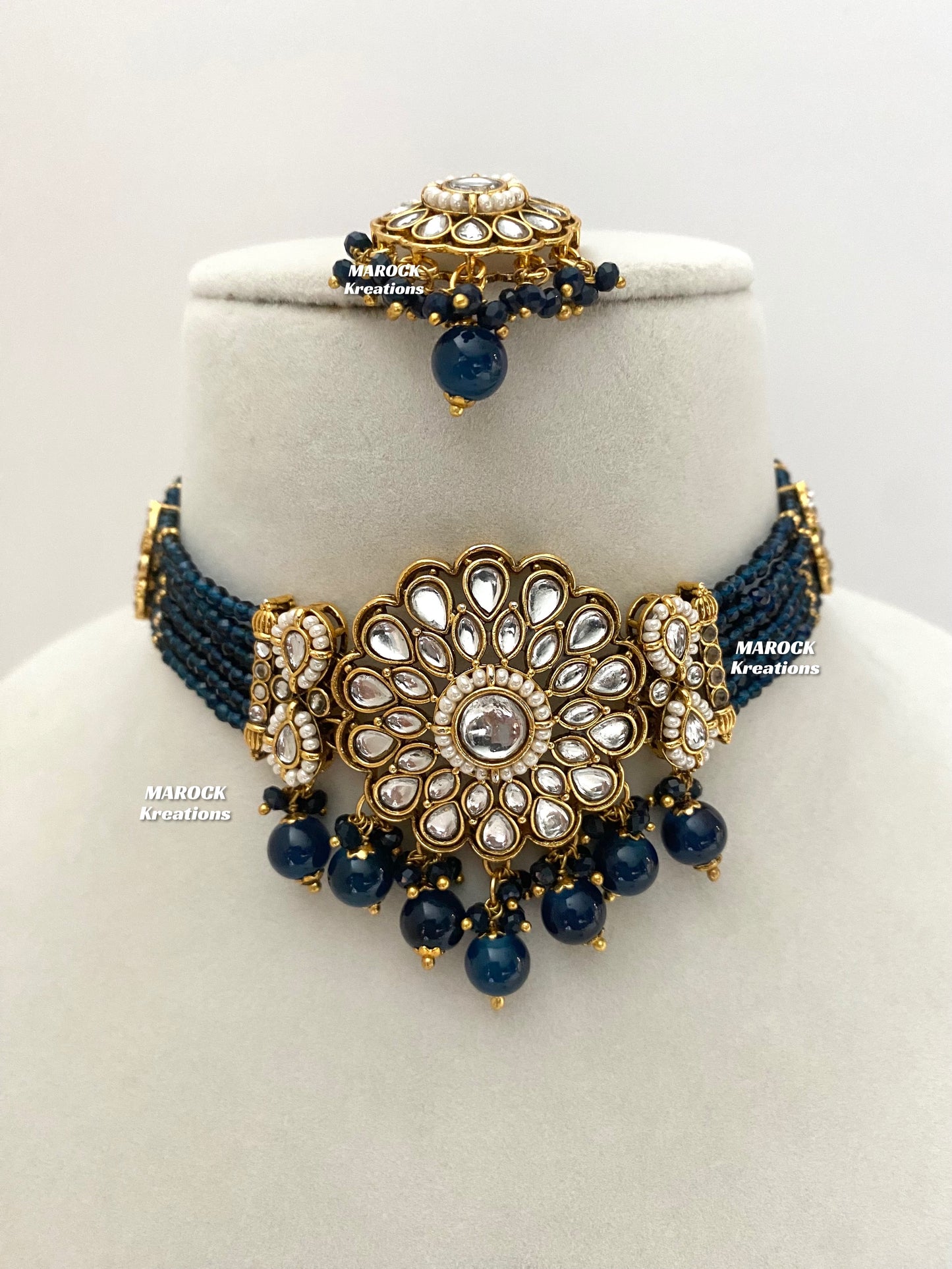 Ginni Premium Quality Kundan choker set