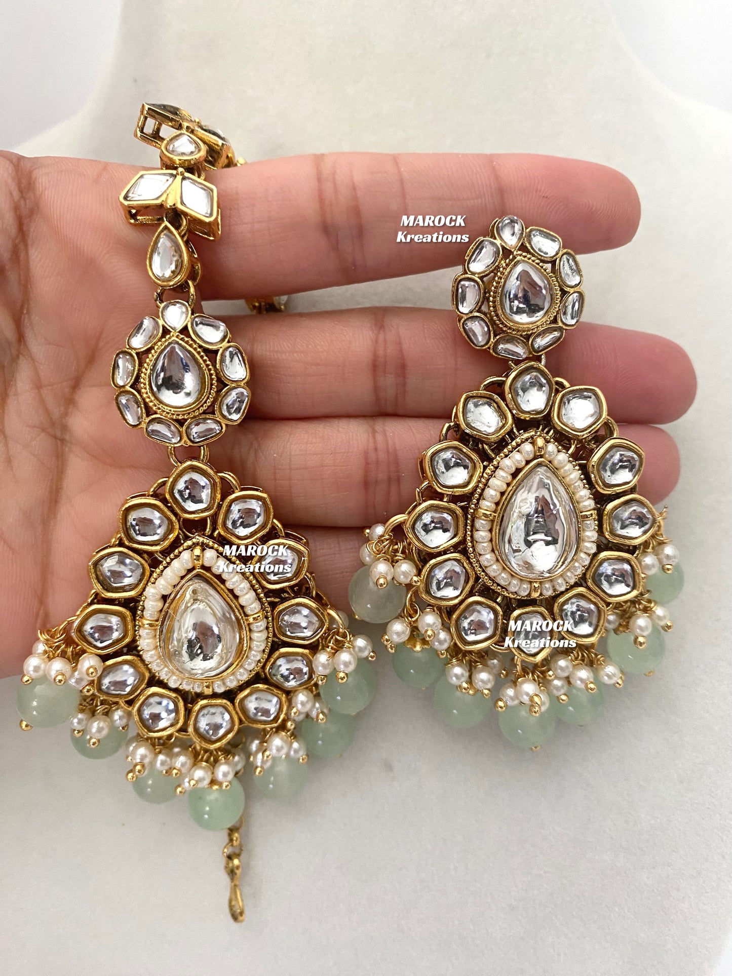 Sania Premium Quality Kundan Necklace set