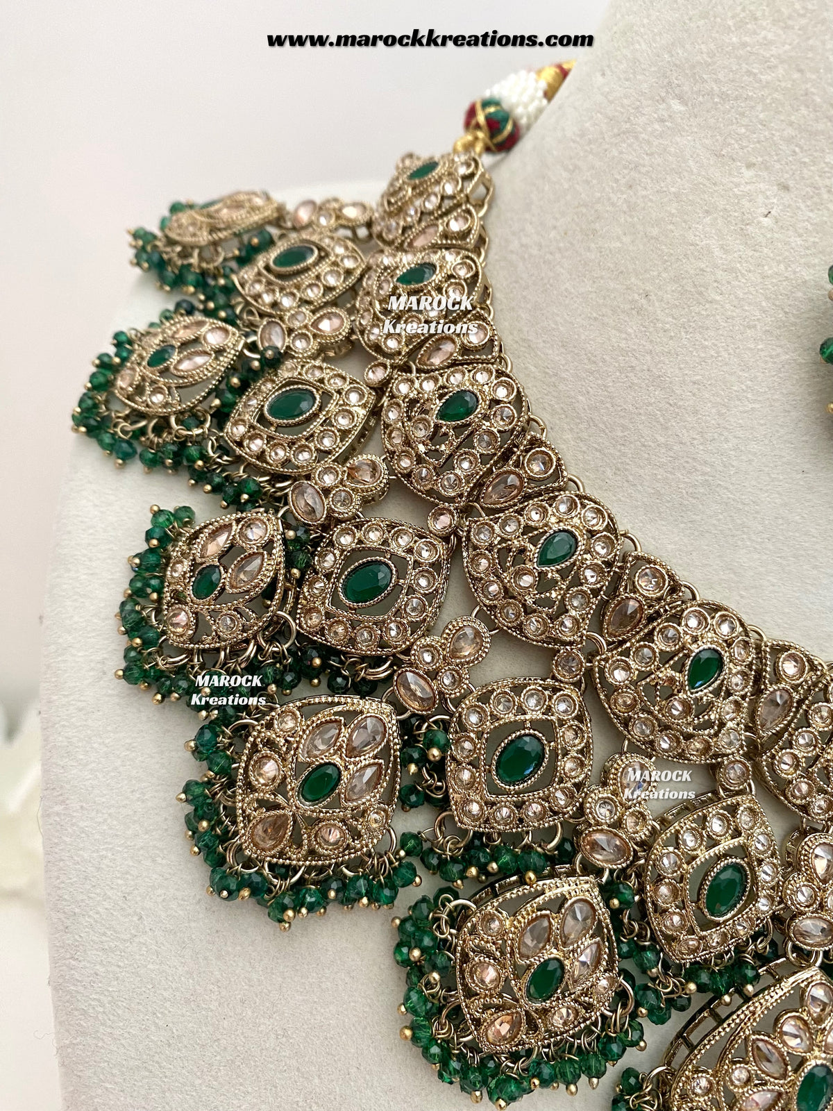 Shradha Polki Statement Necklace set/Bridal set
