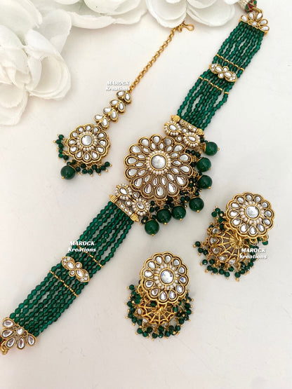 Ginni Premium Quality Kundan choker set