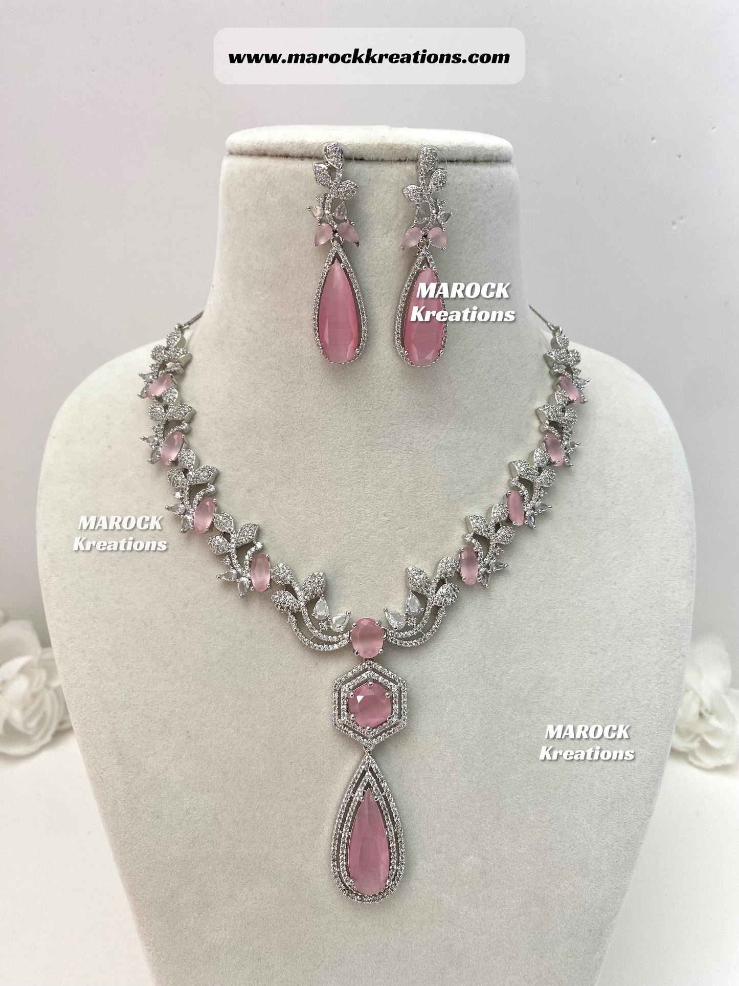 American Diamond Necklace set