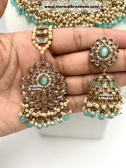 Aalia Antique Polki Necklace set