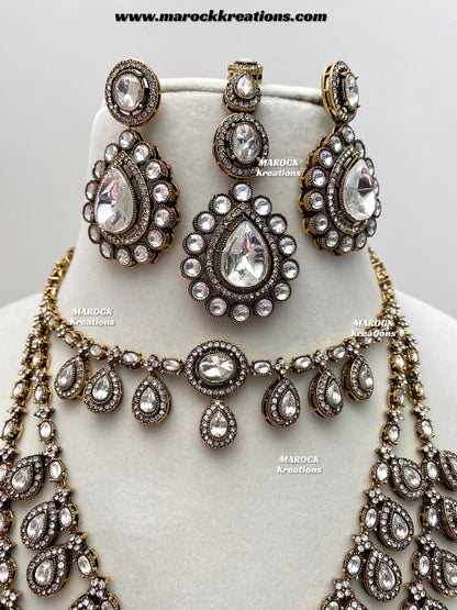 Darsha Sabyasachi inspired Victorian Kundan Statement necklace set
