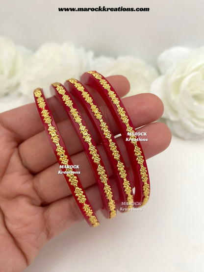 Bridal Choora Bangles/ Fillers (Set of 4)