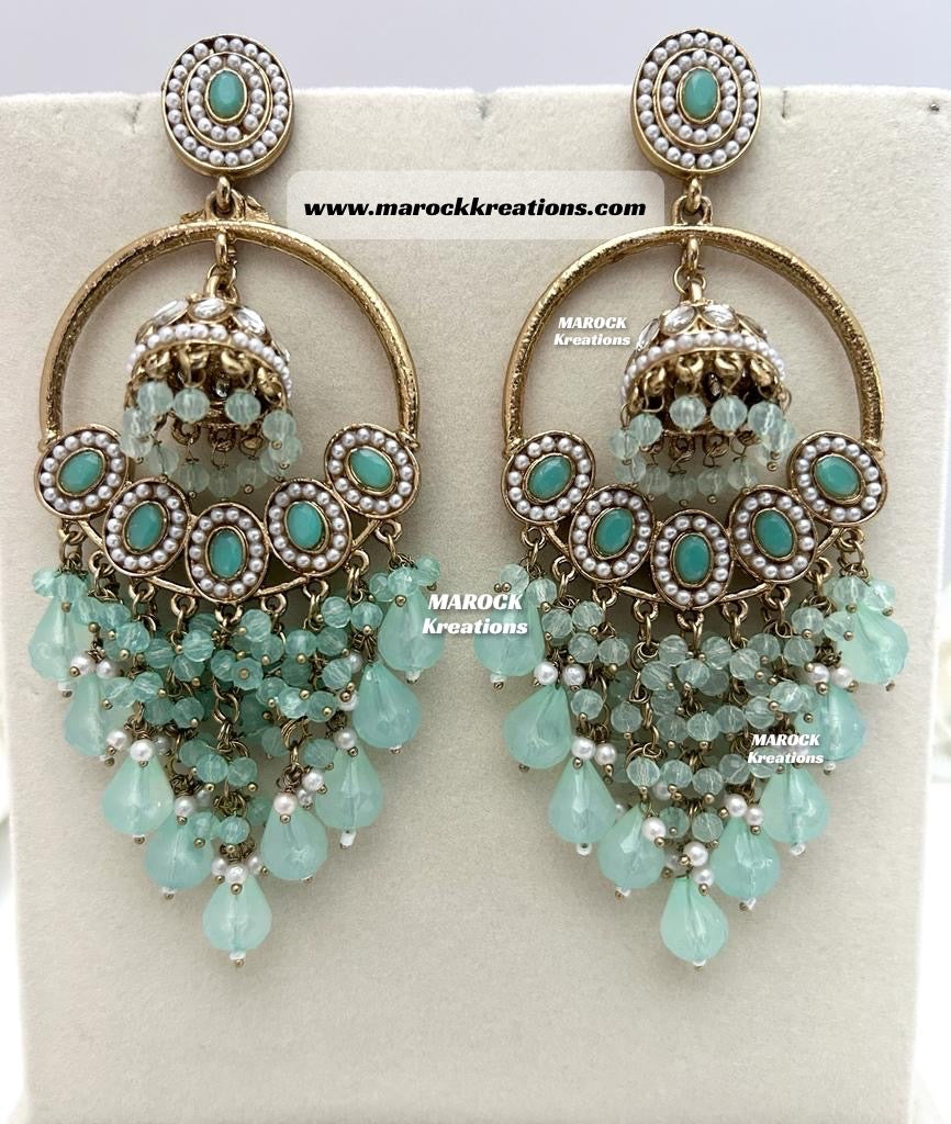 Kundan Statement Earrings