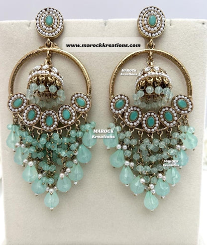 Kundan Statement Earrings