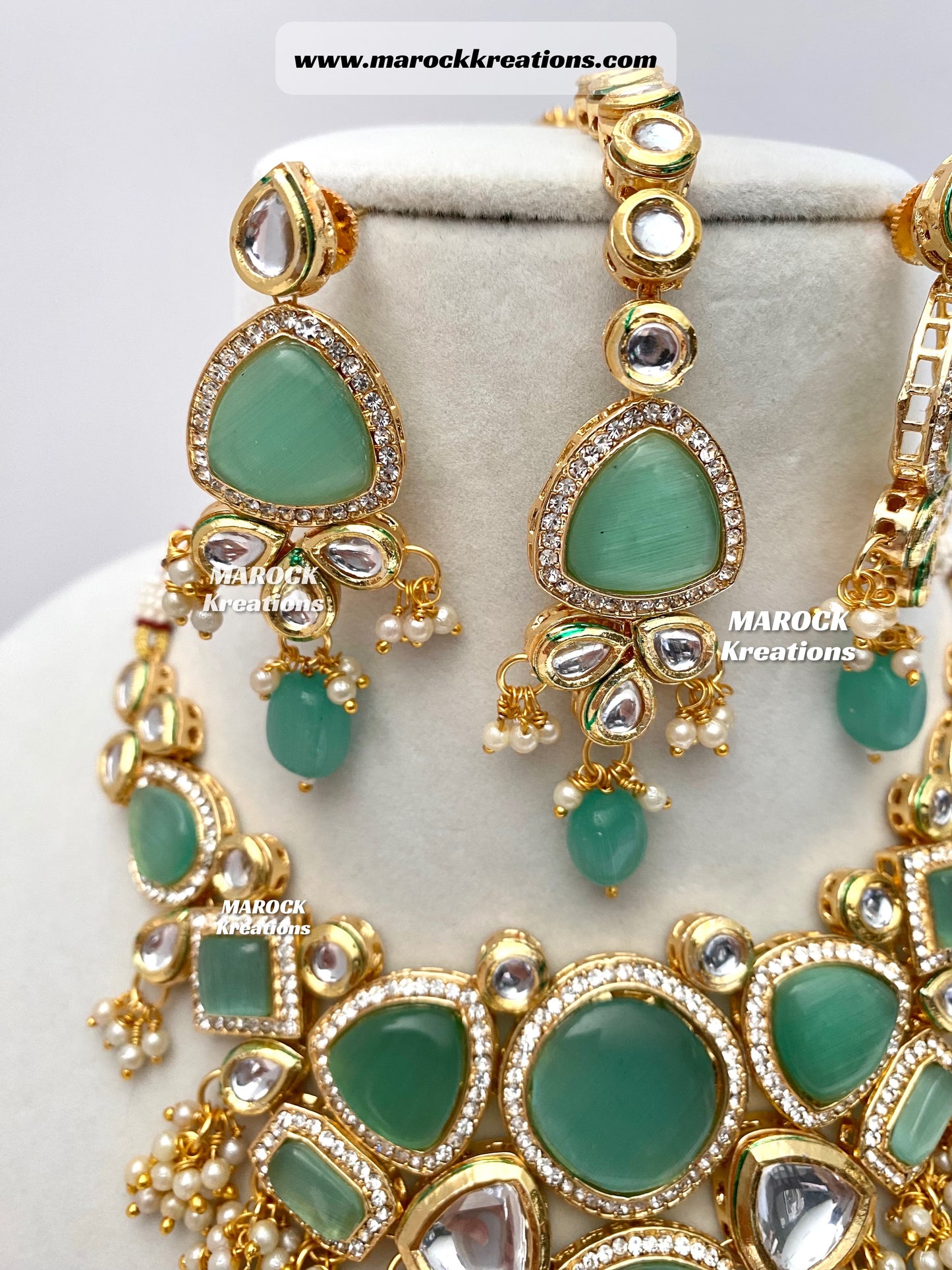 Kundan Statement Necklace set