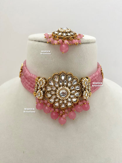 Ginni Premium Quality Kundan choker set