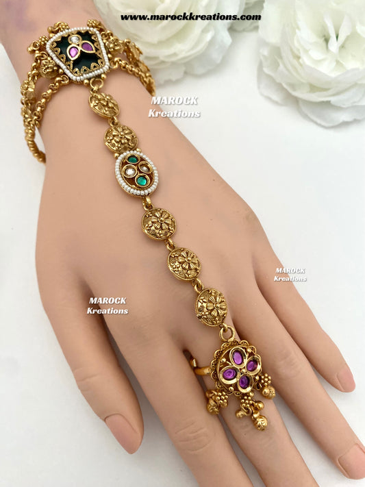 Meliza Premium Quality gold plated heritage Hand pieces