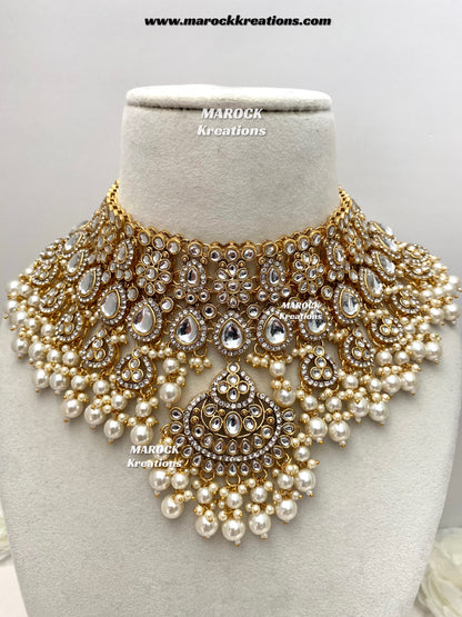 Premium Quality Kundan Bridal set/Indian bridal jewelry