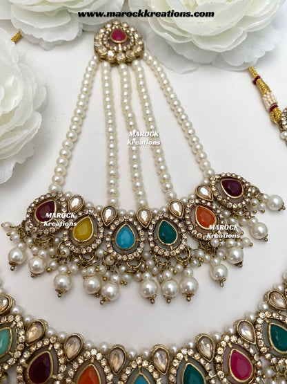 Zeena Premium Quality Pakistani Necklace set