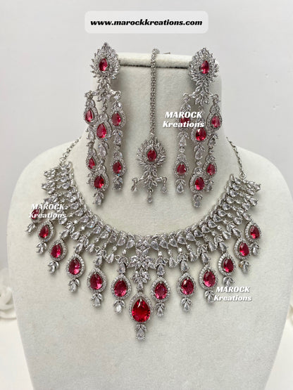 American Diamond Necklace set