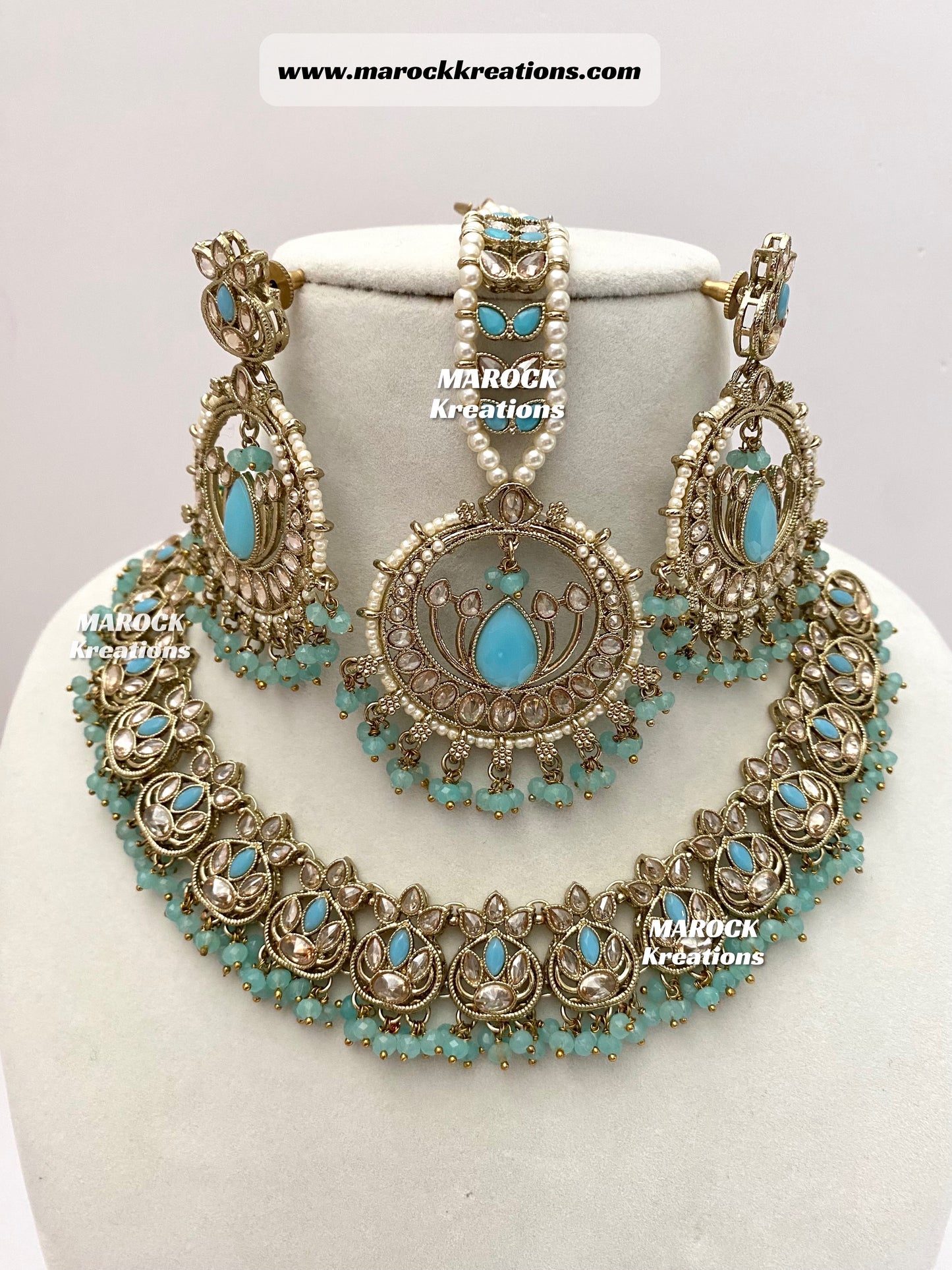 Antique Polki Necklace set