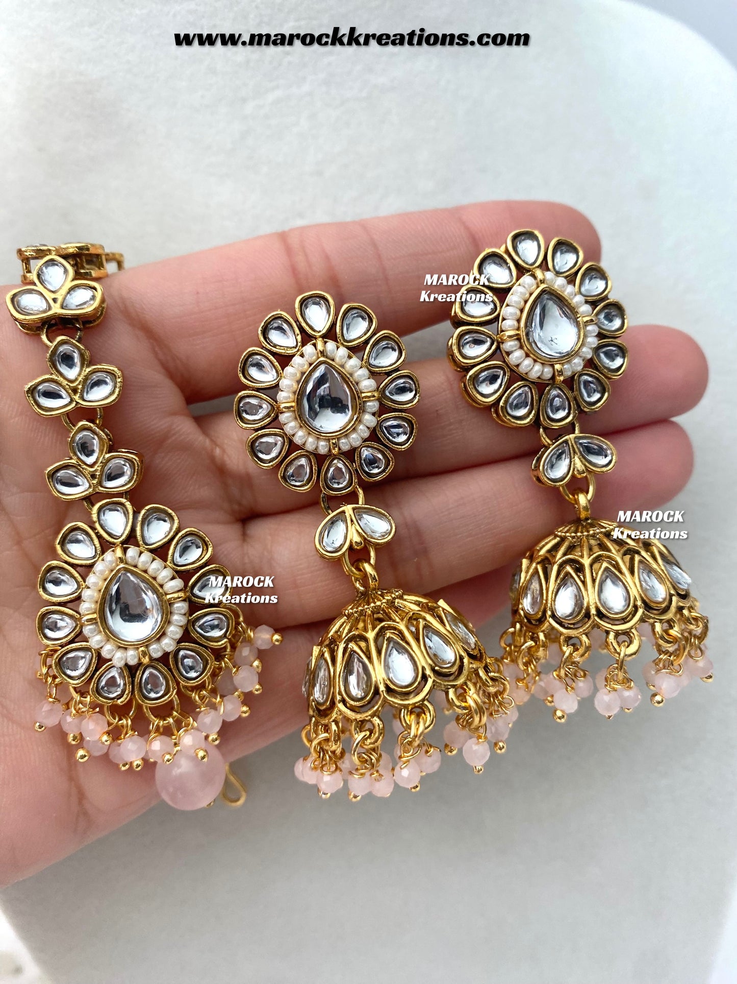 Shaneel Premium quality Kundan Choker set