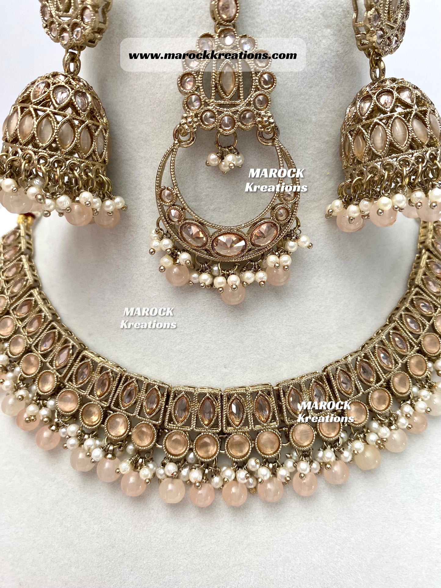 Alisha Antique Polki Choker/Necklace sets