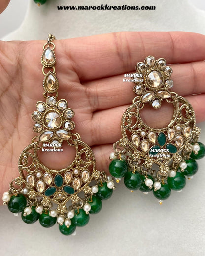 Shefa Polki Necklace set