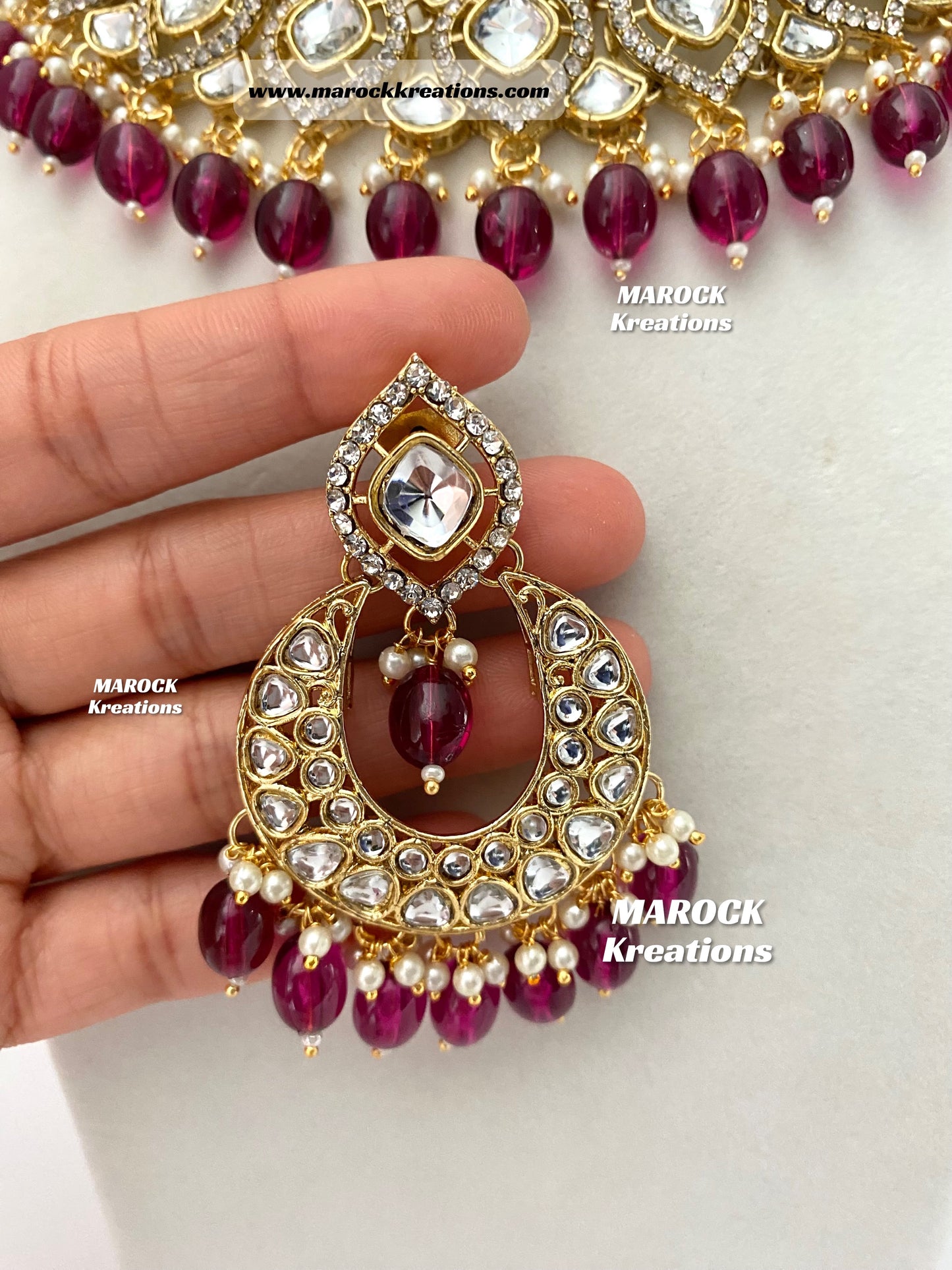 Maira Kundan Necklace set