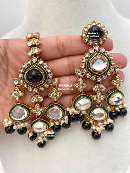 Connie Premium Quality Statement Kundan Necklace/Bridal set
