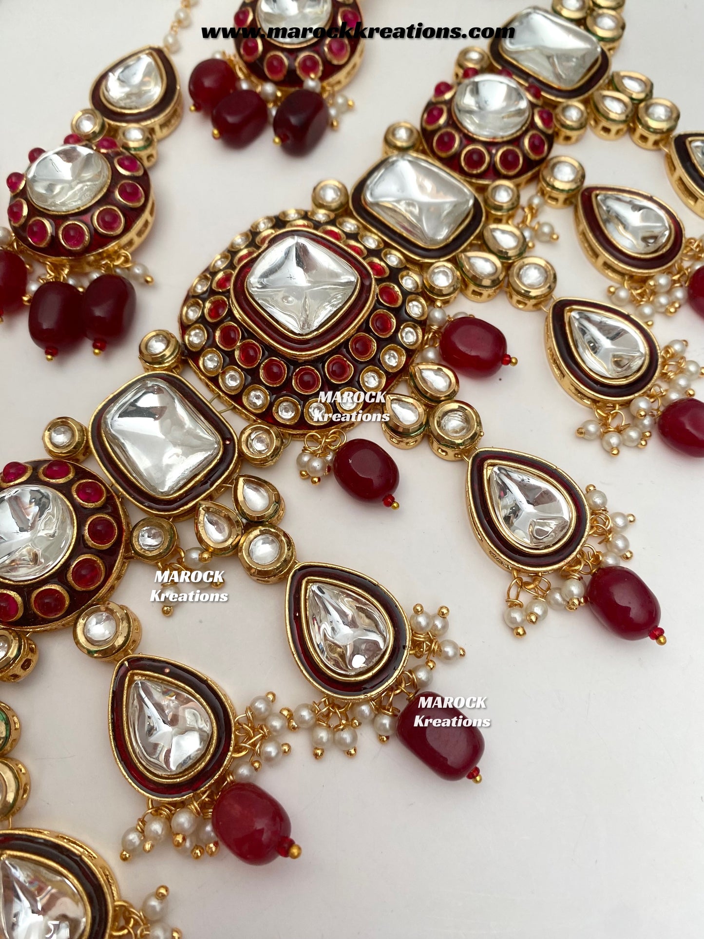 Saliha Premium Quality uncut Kundan choker set