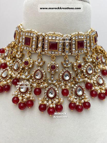 Zoya Premium Quality Kundan Statement Necklace set