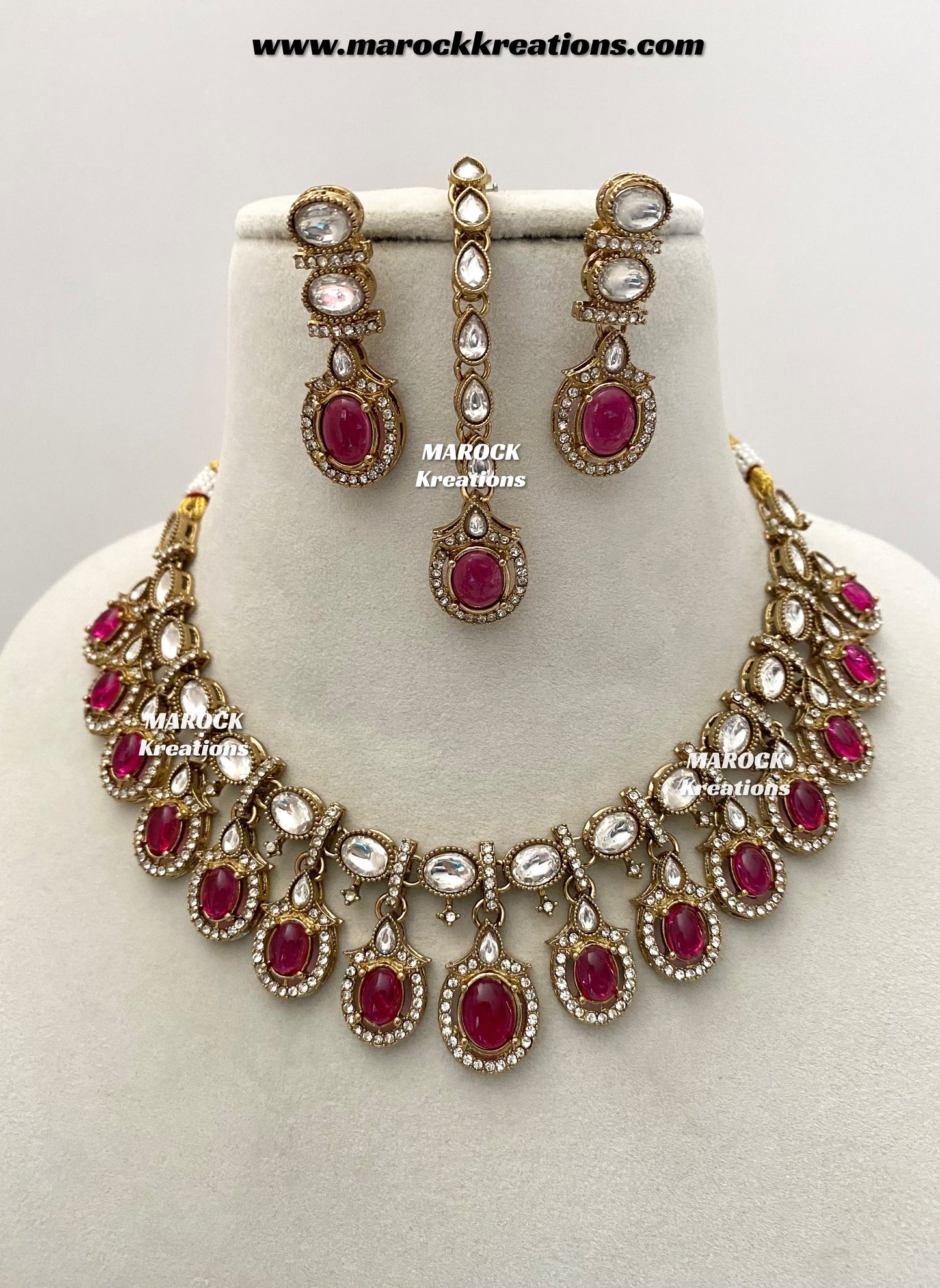 Areeba Kundan Necklace set