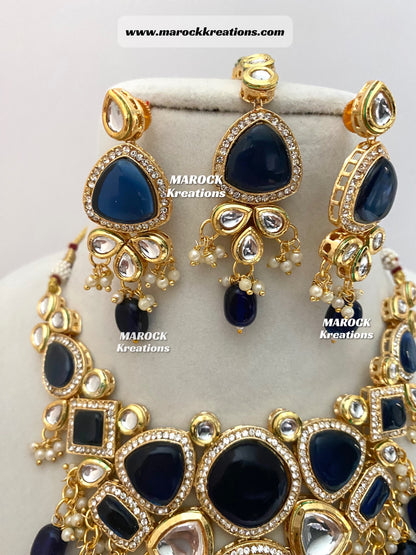 Kundan Statement Necklace set