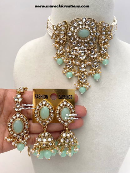 Krupa Kundan Choker set