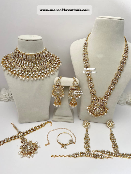 Sophie High Quality Kundan Bridal set/Indian bridal jewelry