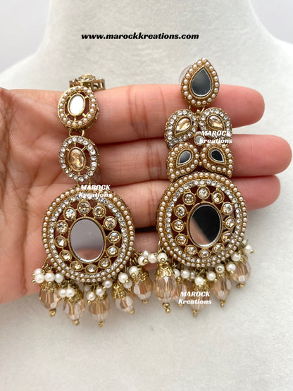 Resmin Premium Quality Mirror Choker set