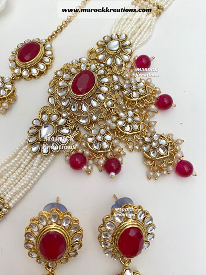 Barbie Kundan Choker set