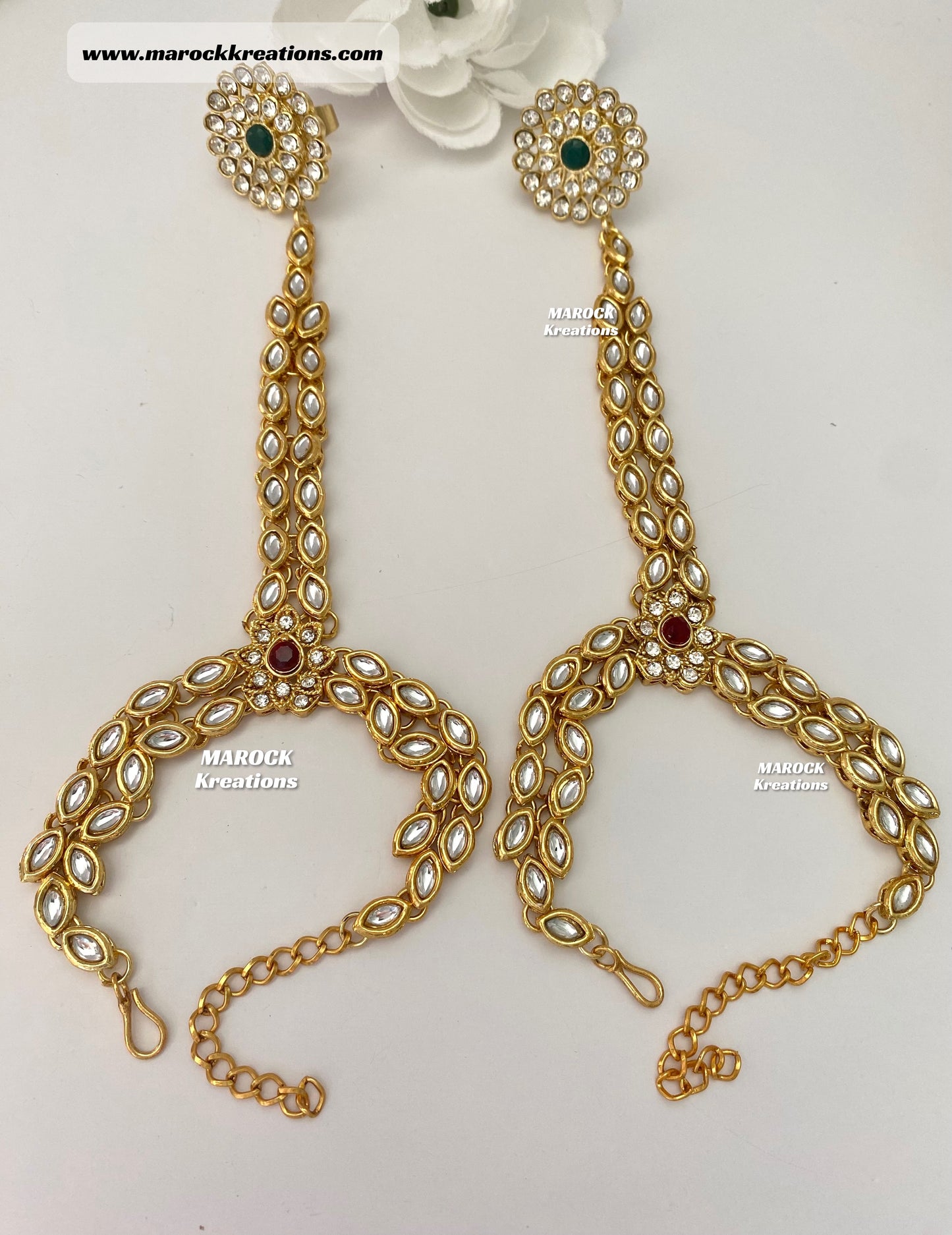 Sophie High Quality Kundan Bridal set/Indian bridal jewelry