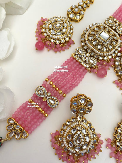 Simona Premium Quality Kundan Choker set