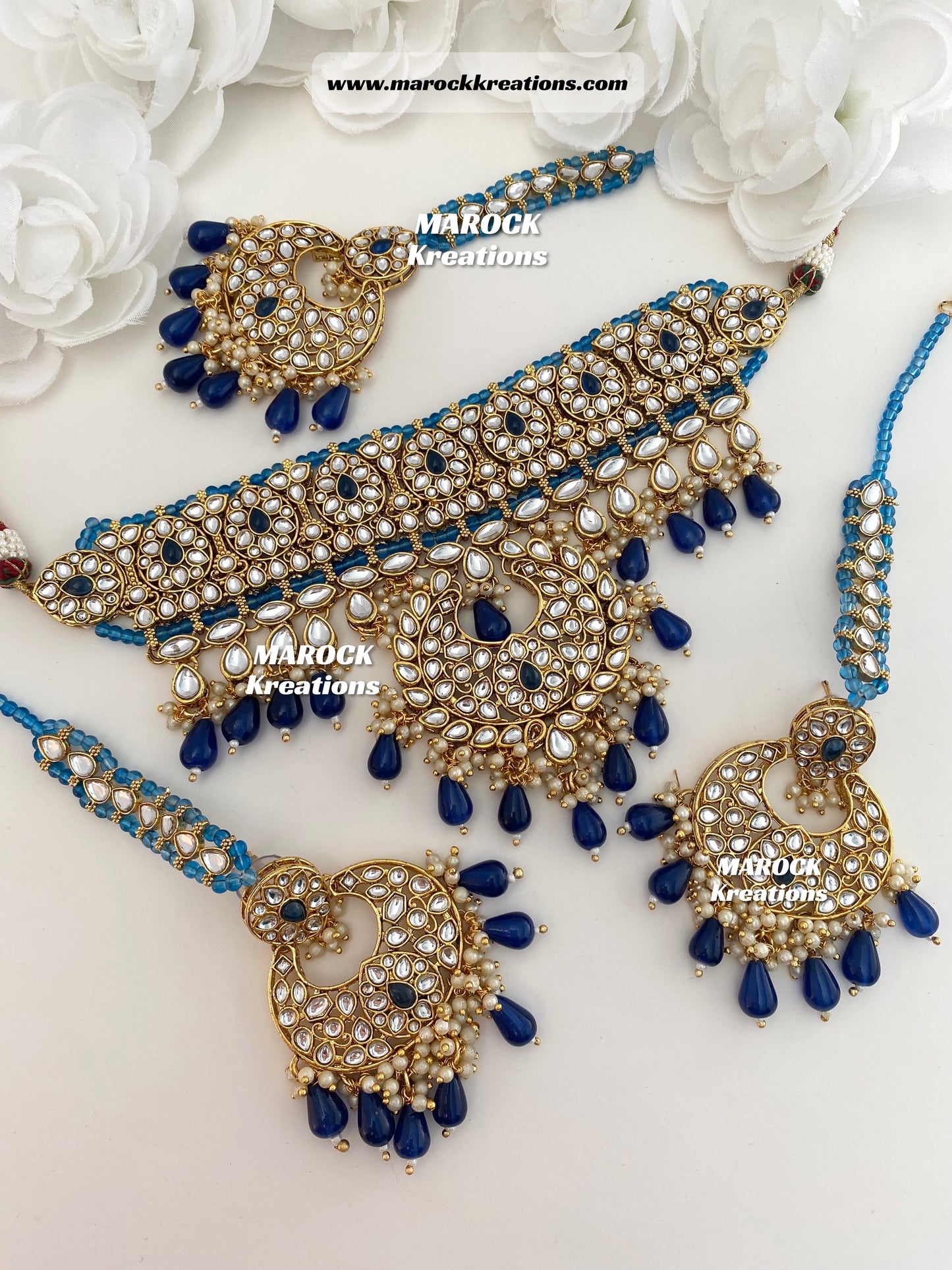 Fine Kundan Statement Choker set