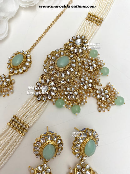 Barbie Kundan Choker set