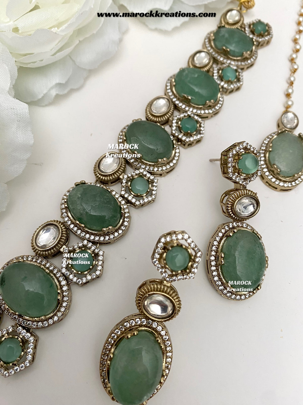 Ridam Sabyasachi inspired Premium Quality Kundan statement choker set