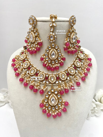 Sania Premium Quality Kundan Necklace set