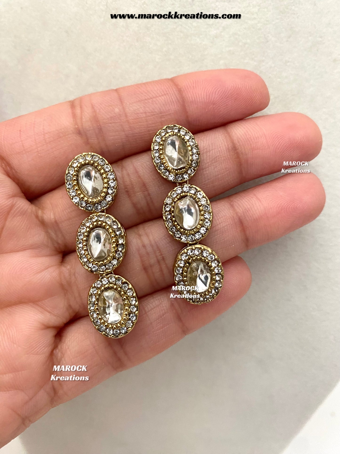 Raveen Premium Quality Kundan Necklace set