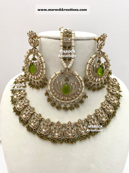 Antique Polki Necklace set