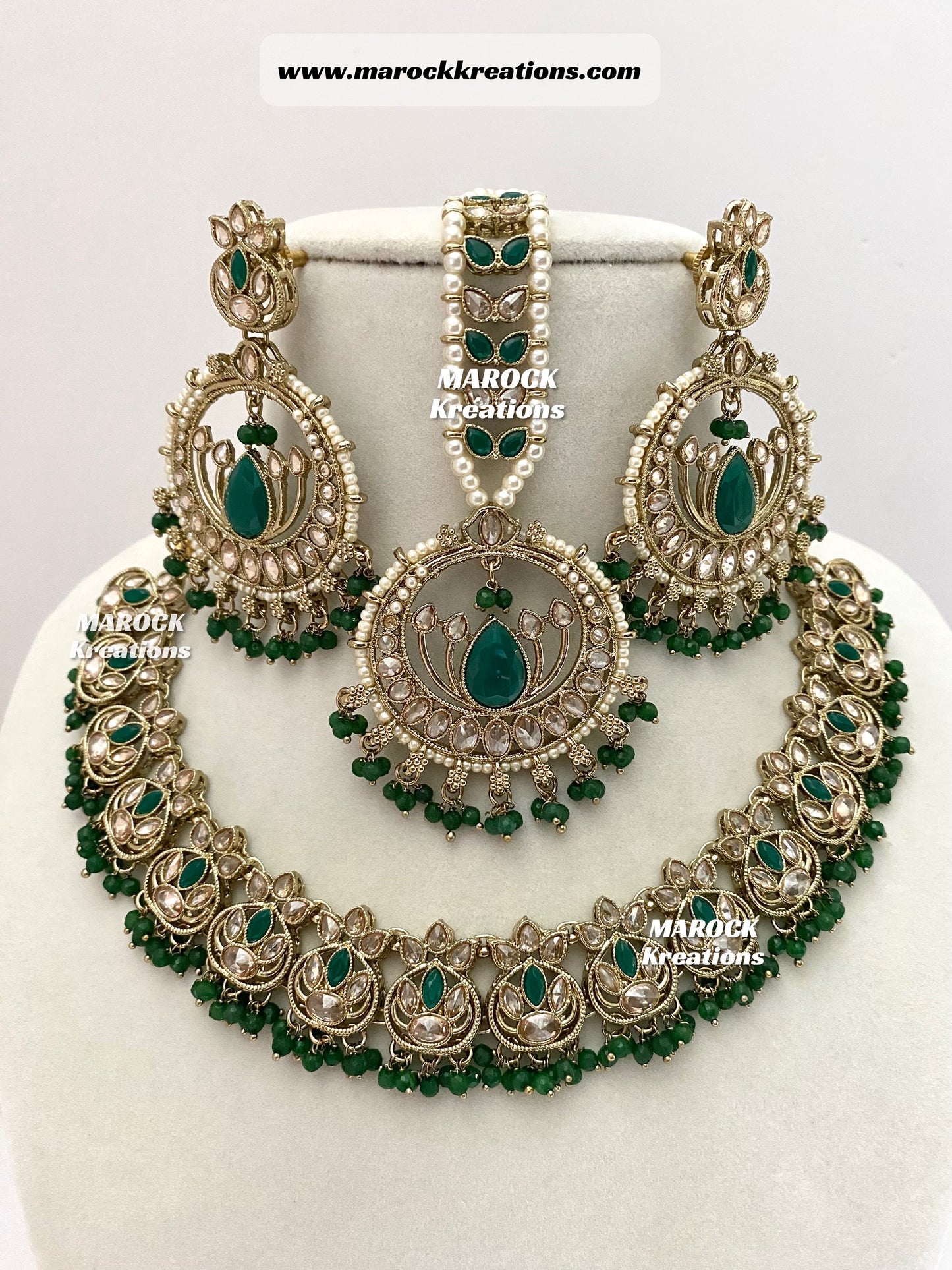 Antique Polki Necklace set