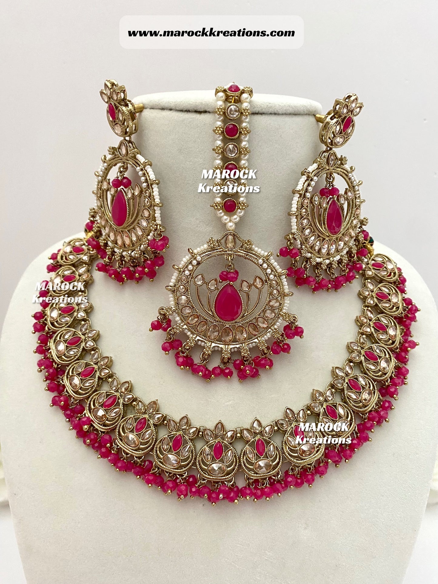 Antique Polki Necklace set