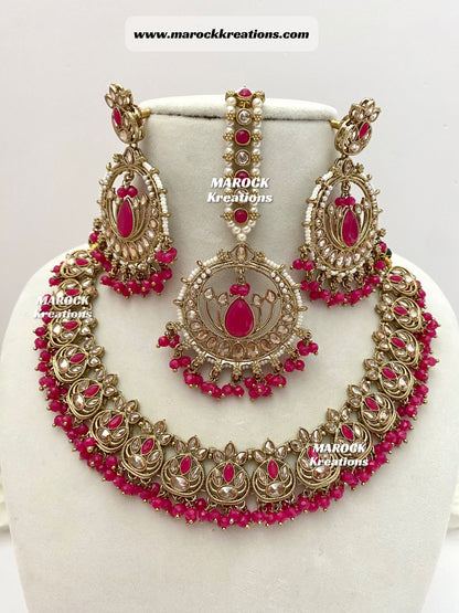 Antique Polki Necklace set