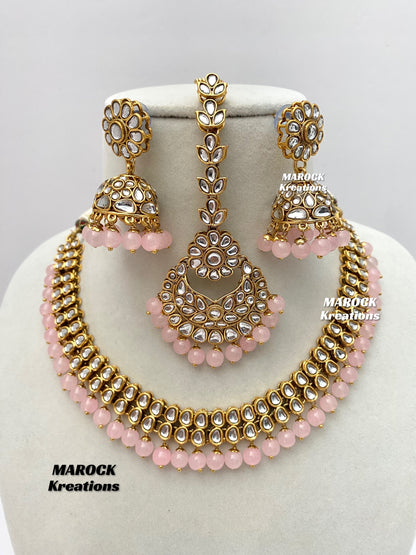 Premium Quality Kundan Necklace set