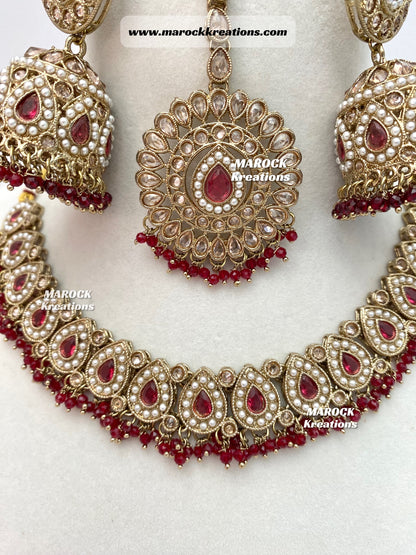 Antique Polki Necklace set