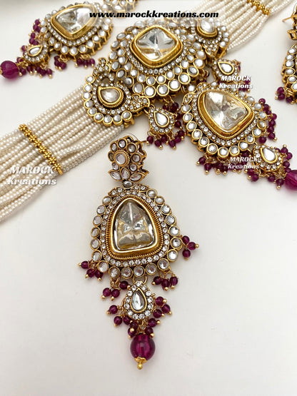 Aarzoo Kundan Statement Choker set