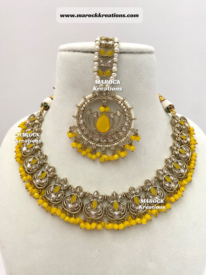 Antique Polki Necklace set