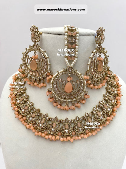 Antique Polki Necklace set