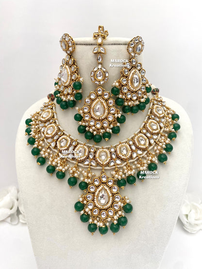 Sania Premium Quality Kundan Necklace set