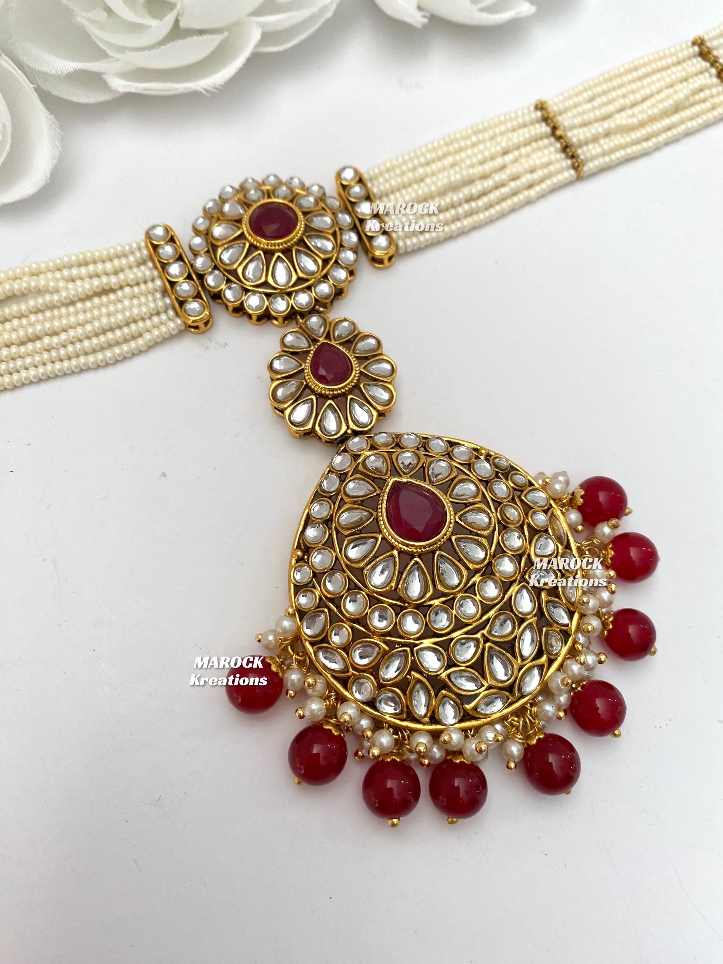 Premium Quality Kundan Sheesh Phool/Head band/bridal accessories