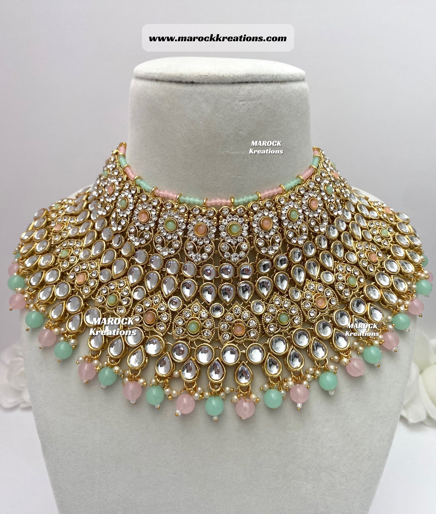 Sophie High Quality Kundan Bridal set/Indian bridal jewelry