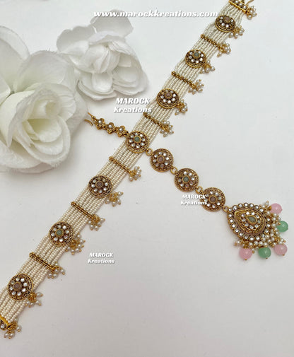 Salma Premium Quality Kundan Bridal set/bridal jewelry